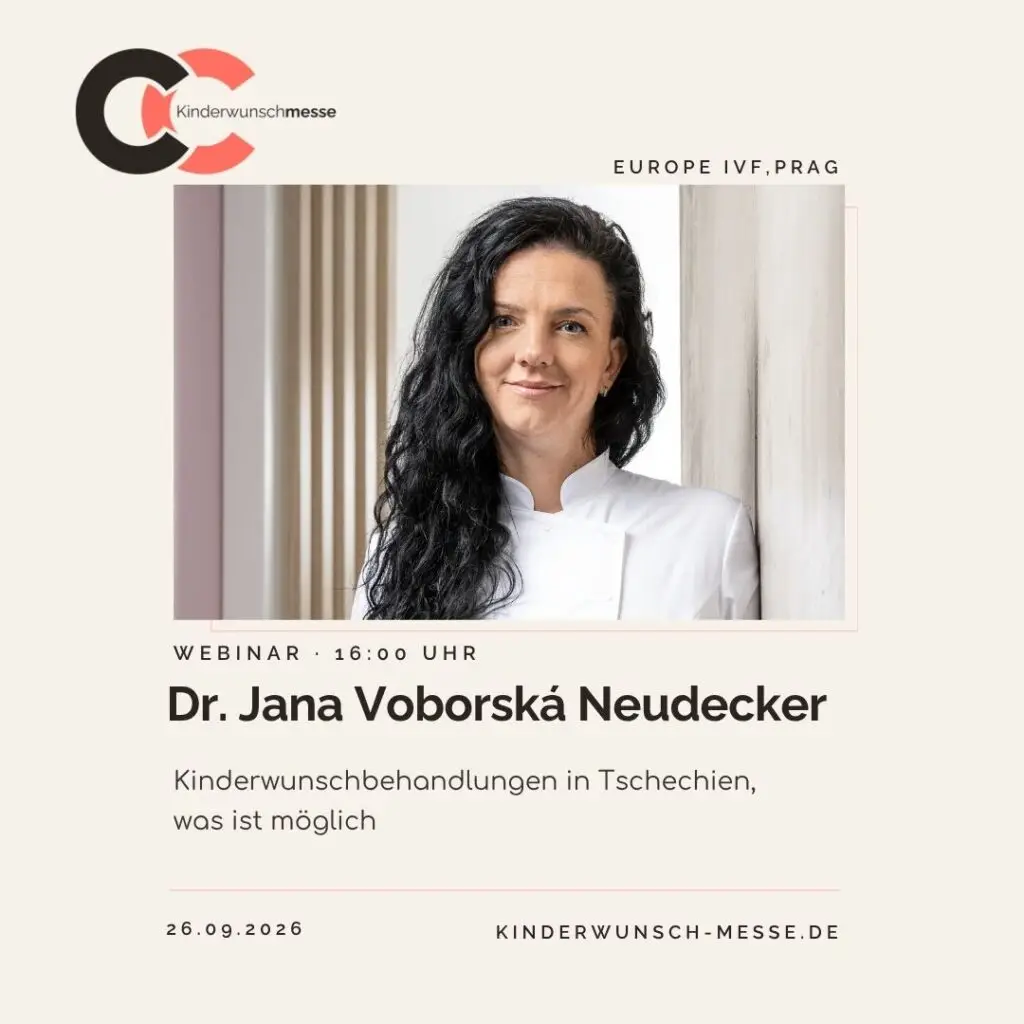 Kinderwunsch Seminare & Webinare 2026 | Kostenlos online | Virtuelle Kinderwunsch-Messe