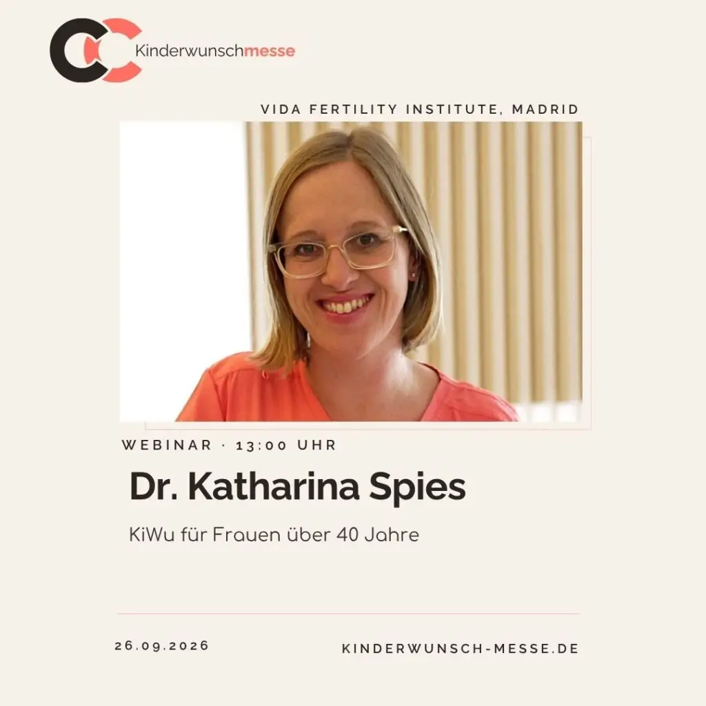 Dr. Katharina Spies – Webinar zum Kinderwunsch für Frauen über 40 Jahre